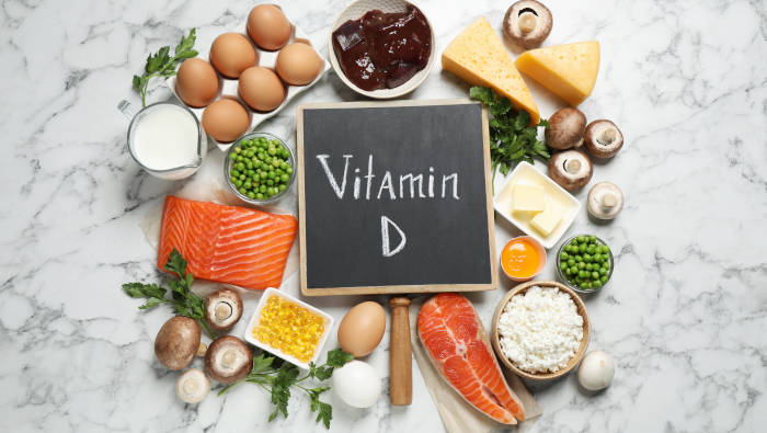 Vitamin-D-haltige Lebensmittel, die wichtigste Quelle ist aber das Sonnenlicht