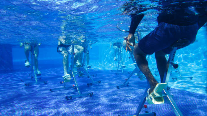 Aquacycling - Rad fahren unter Wasser