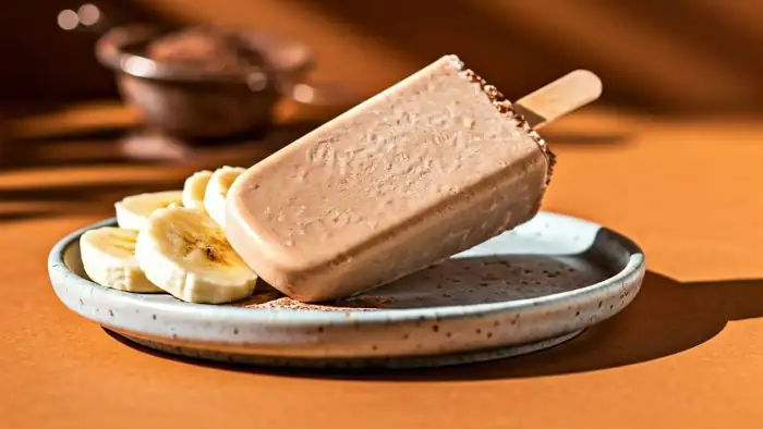 Selbstgemachtes Eis am Stiel aus gesunden Zutaten ist lecker und abnehm-geeignet.